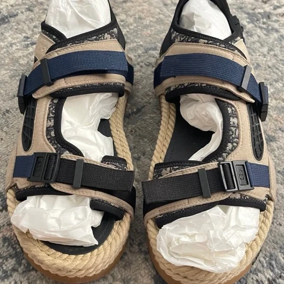 Dior Mens signature beach sandal